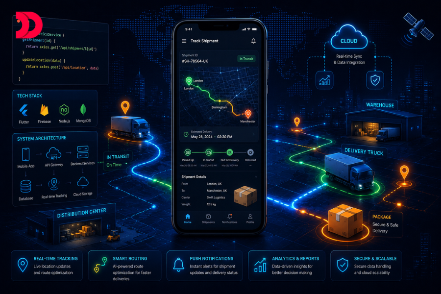 How to Develop a Logistics App: A Comprehensive Guide?