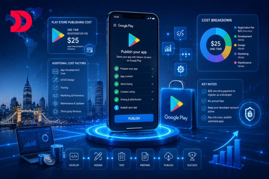 How Much Does it Cost to Publish an App on Play Store?