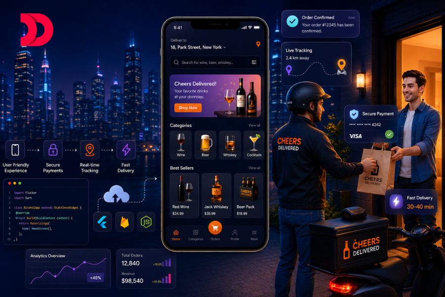 How to Build An Alcohol Delivery App?