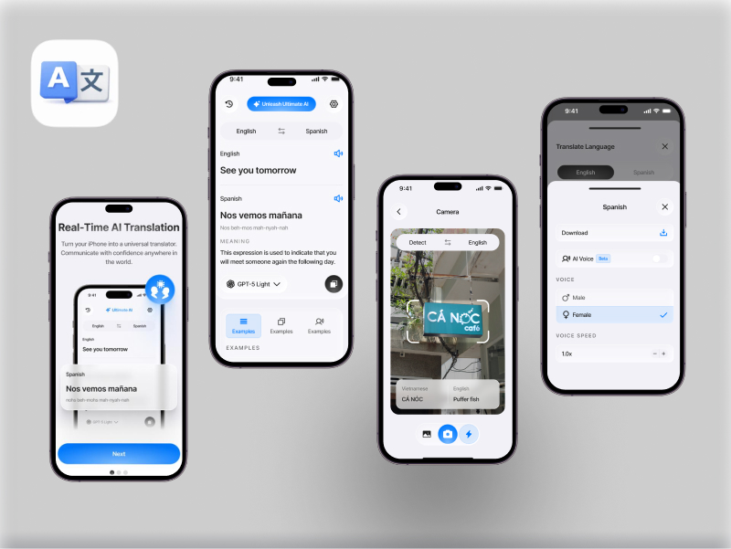 ‎AI Translator – Live Translate App