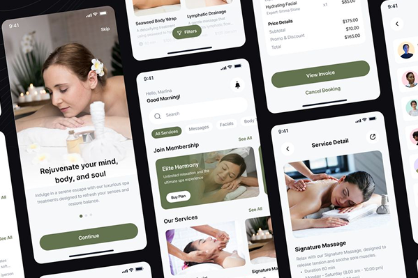 Massage App Development