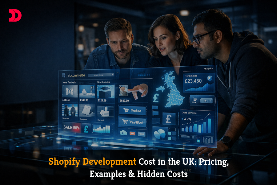 Shopify Development Cost in UK: Pricing, Examples & Hidden Cost