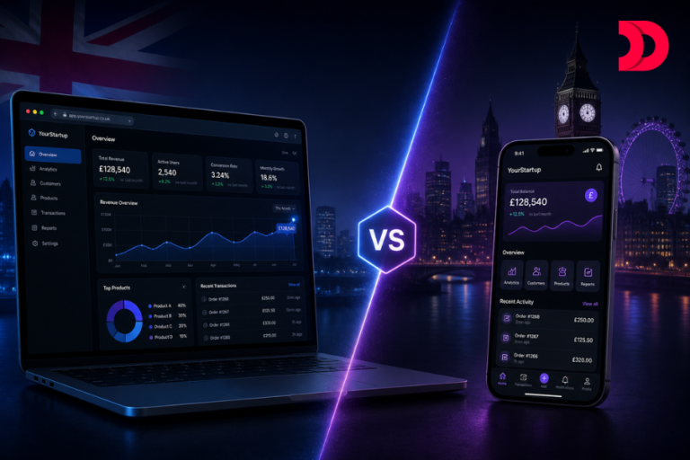 Web App vs Mobile App: The Smart Choice Every UK Startup Must Make