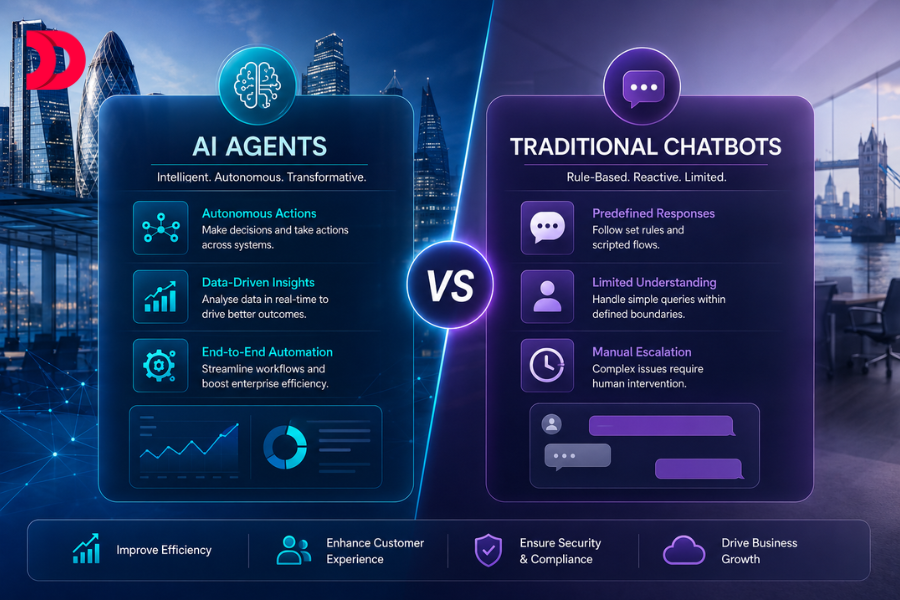 AI Agents vs Traditional Chatbots: What’s Best for UK Companies?