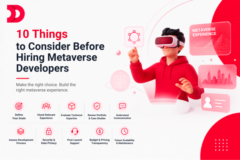 10 Things to Consider Before Hiring Metaverse Developers