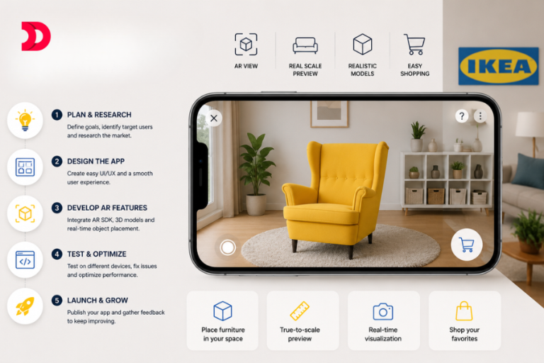 How to Build an AR Furniture App Like IKEA Place?