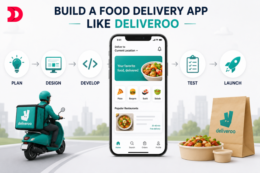 How to Build a Food Delivery App Like Deliveroo?
